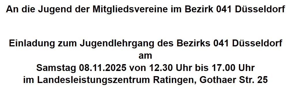 jugendlehrgang